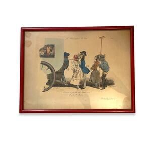 Grandville, Jean-Ignace-Isidore Gérard - Les Metamorphoses du jour, No. 20 Print